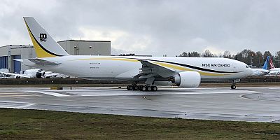 MSC Air Cargo, ilk kargo uçağının gelişiyle kalkışa hazırlanıyor