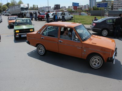 Murat 131 marka otomobiller tura çıktı