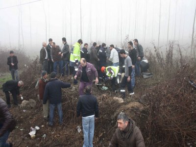 Otomobil takla attı: 1 yaralı