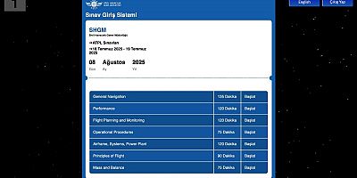 PİLOT LİSANSI SINAVLARINDA YENİ DÖNEM