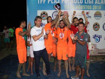 PLAJ FUTBOLU’NDA BİRİNCİ NABUFİT ALANYASPOR