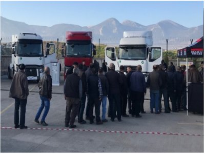 RENAULT TRUCKS, EGE’Yİ  TURLUYOR