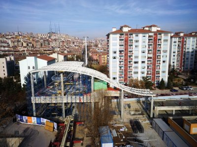 Şentepe Teleferiği Mart`ta Hizmette