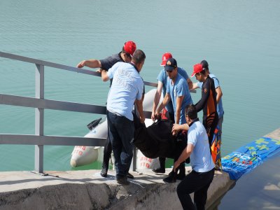 Serinlemek için girdiği baraj gölünden cesedi çıkarıldı
