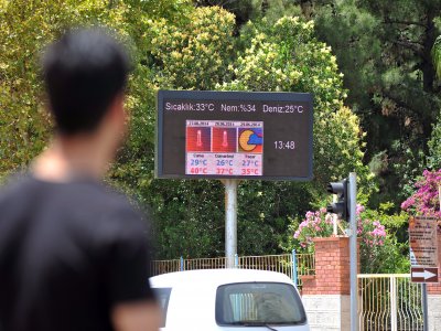 Sıcak Antalyalıları bunalttı