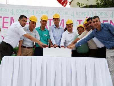 SİLİFKE`DE 4. KÖPRÜNÜN TEMELİ ATILDI