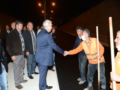 Sular alt geçidi asfaltlandı