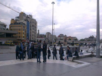 Taksim'de Gezi önlemi