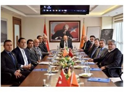 TARIM FUARI`NA MTOSB DAMGA VURDU