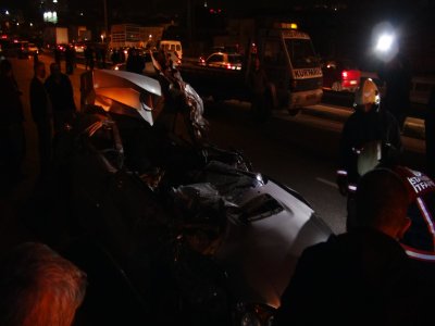 TEM bağlantı yolunda ölüm yarışı