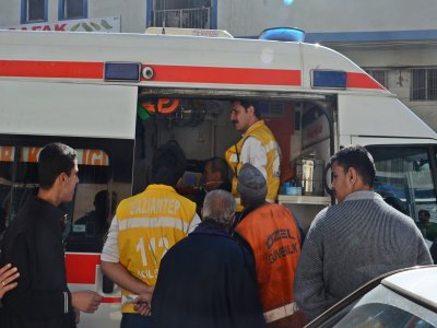 Terlik imalathanesinde yangın