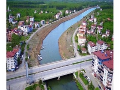 TERME ÇAYI`NDA TEKNEYLE GEZİLECEK
