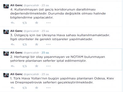 THY’nin Ukrayna seferleri aksamadan devam ediyor
