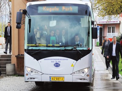 Toplu Taşımada Hedef Elektrikli Otobüs