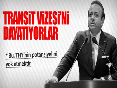 `Transit Yolcu Vizesi THY`nin Potansiyelini Yok Etmektir`