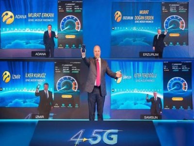TURKCELL 4.5G ŞEBEKESİ 81 İLDE BİRDEN HAZIR