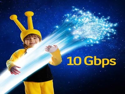 TURKCELL GÜCÜ FİBERDE 10 GBPS`YE ULAŞTI