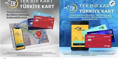 TÜRKİYE KART’LA 47 BİN 265 KULLANICI, 118 BİN 273 KEZ SEYAHAT
