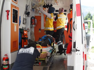 Türkoğlu’nda trafik kazası: 2 yaralı