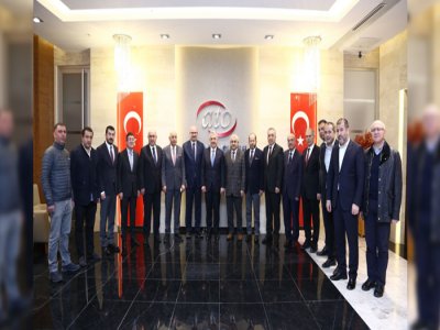 ULAŞTIRMA BAKANI ATO`YU ZİYARET ETTİ