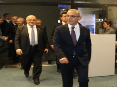 Ulaştırma, Denizcilik ve Haberleşme Bakanı Lütfi Elvan, BTK`yı Ziyaret Etti