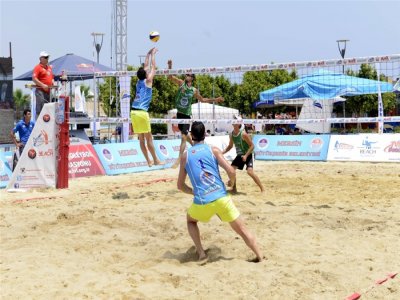 ULUSLARARASI PLAJ VOLEYBOLU HEYECANI MERSİN`İ SARACAK