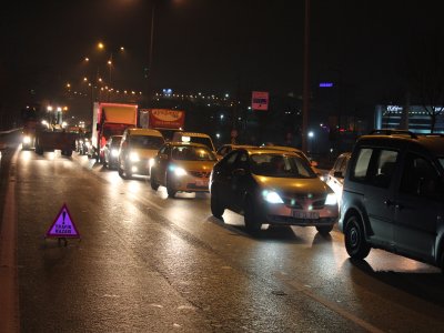 Üst geçiti kullanmayan vatandaş canından oldu