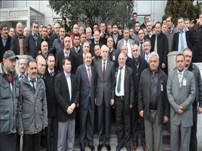 Vali Mutlu Taksicilerle  Biraraya Geldi