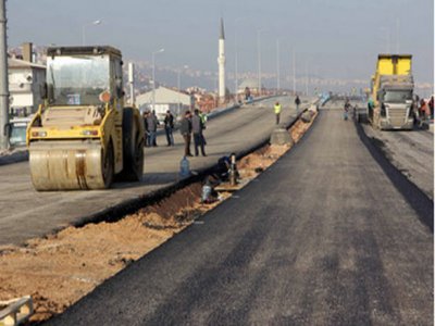 Yahya Kaptan Kavşağında Asfalt Çalışması Başladı