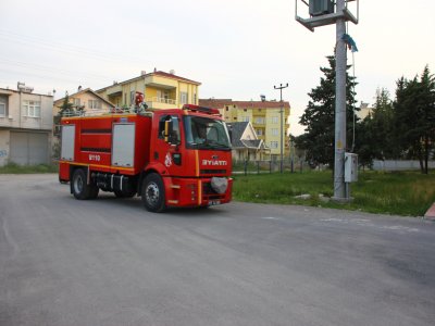 Yanan trafo vatandaşlara korkulu anlar yaşattı