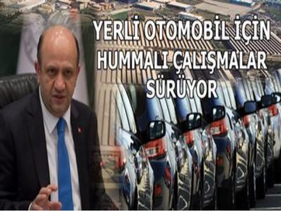 Yerli Otomobil İçin Çalışmalar Sürüyor