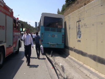 Yine halk otobüsü kazası: 15 yaralı