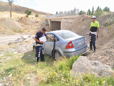 Yozgat’ta otomobil şarampole uçtu: 6 yaralı