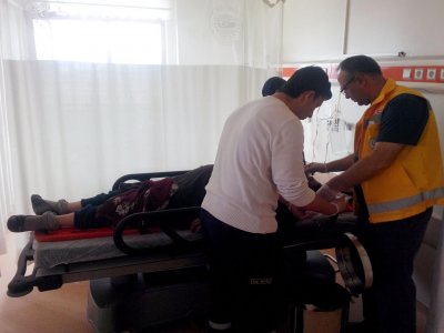 Yozgat’ta trafik kazası: 3 yaralı