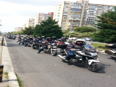 Yüzlerce Motosikletli Duyarlılık İçin Şehir Turu Attı