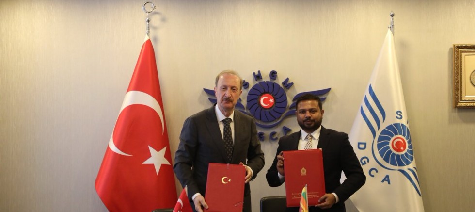 Türkiye ile Sri Lanka Arasında Havacılık İş Birliği